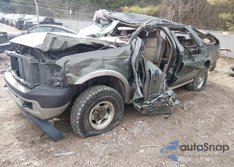 2004 Ford Excursion Eddie Bauer from USA, damaged, VIN 1FMSU45P54EC12018